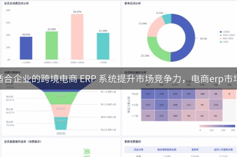 如何选择适合企业的跨境电商 ERP 系统提升市场竞争力，电商erp市场规模分析