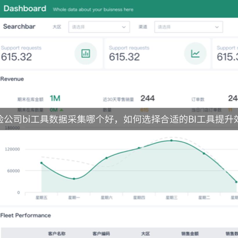 保险公司bi工具数据采集哪个好，如何选择合适的BI工具提升效率